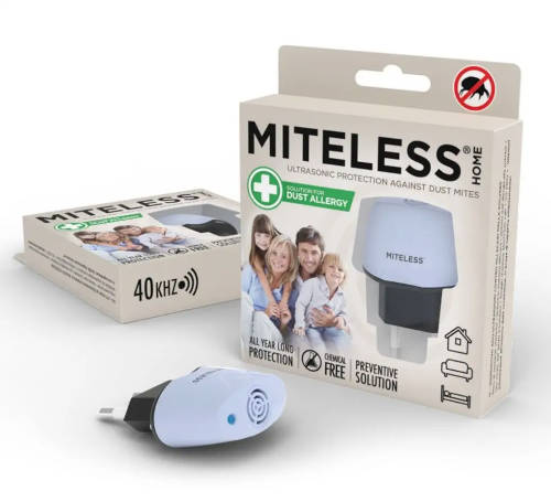 Mitless HOME Ultrasonic Protection Against Dust Mites -  ultrahangos poratka riasztó készülék (30m2)