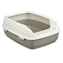 Trixie Delio Cat Litter Tray - Magas peremű macska WC (tópszín/krém) 35x20x48cm