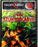 Fagyasztott TropiCarry Vörös szunyoglárva - díszhalak részére (500g)