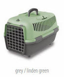 Plana Nomade - szállítóbox (sötétszürke/hársfa zöld) 6kg alatti kisállatok részére (48x32x32cm)