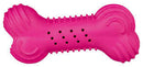 Trixie Rustling Bone Dog Toy - natúr gumi játék (zörgős csont) kutyák részére (Ø18cm)