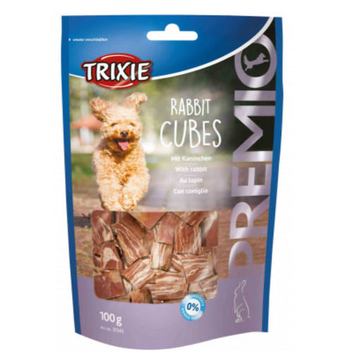 Trixie PREMIO Rabbit Cubes - jutalomfalat (nyúl) kutyák részére (100g)