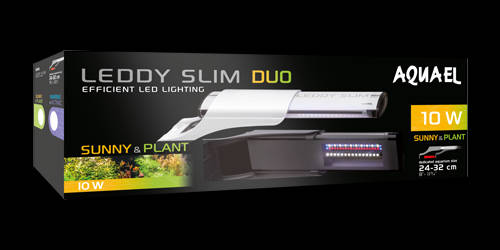 AquaEl Leddy Duo Sunny & Plant White - LED akváriumvilágítás nyitott akváriumokhoz (10W) 25-50cm
