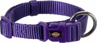 Trixie prémium - nyakörv - viola lila - (M-L) 35-55cm/20mm