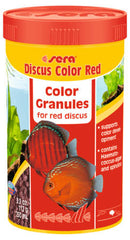 Sera Discus Color Red - granulátum táplálék (vörös) díszhalak részére (250ml)
