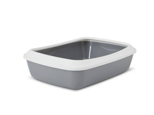 Savic Iriz - peremes alomtálca (szürke) macskák részére (50x37x14cm)