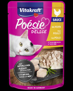 Vitakraft Poésie Déli Sauce - nedvestáp (csirke) macskák részére (85g)