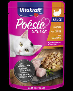 Vitakraft Poésie Déli Sauce - nedvestáp (pulyka) macskák részére (85g)