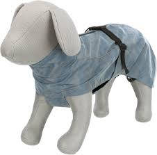Trixie Dog raincoat Lunas - esőkabát (kék,ezüst) kutyák részére (XS) 25cm