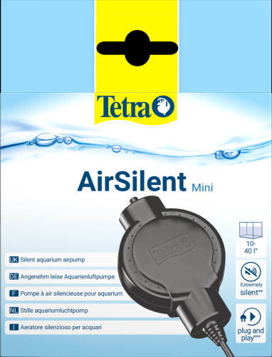 Tetra AirSilent Mini - légpumpa (csendes és kisméretű) 10-40l akváriumhoz