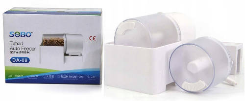 Sobo Timed Auto Feeder DA-08 -  automata etető (2 rekeszes) akváriumi halak részére (15X10X10cm)