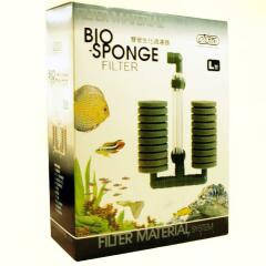 ISTA Bio-Sponge Filter Large - szivacsszűrő (dupla) tapadókoronggal (6x12cm)
