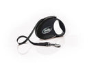 Flexi Style "S" (fekete) - szalagos automata póráz (3m)