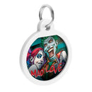 WAUDOG Smart ID QR - biléta ("Mad Love" minta, QR kód) kisállatok részére (Ø25mm)