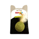 Comfy Bowly Molly Natural Cat Nippy - játék (labda macskamentával) macskák rézére (Ø5cm)
