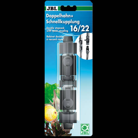 JBL Doppelhahn + Schnellkupplung - csatlakoztatásához, leválasztásához és elzárásához az akváriumban (16/22)