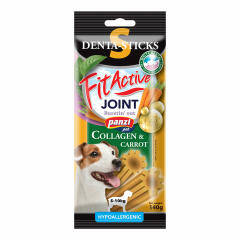 FitActive SNACK Denta-Sticks Hypoallergenic Joint "S" - jutalomfalat (kollagén, répa) kutyák részére (140g)