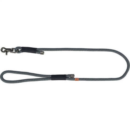 Trixie soft rope lead - póráz (fekete/szürke) kutyák részére (S–XL: 1m/10mm)