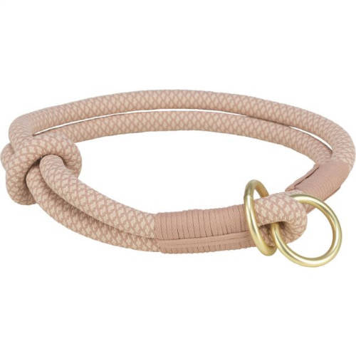 Trixie soft rope semi-choke - félfojtó nyakörv (rózsaszín/világosrózsaszín) kutyák részére (L:50cm/Ø10mm)