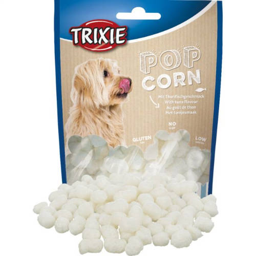 Trixie Popcorn with Tuna Taste - jutalomfalat (popcorn, tonhalas ízesítéssel) kutyák részére (100g)