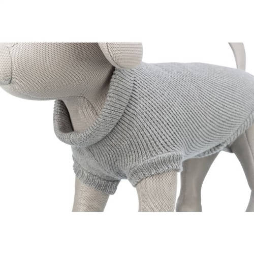 Trixie Pullover CityStyle Berlin - pulóver (szürke) kutyák részére (XS) 27cm