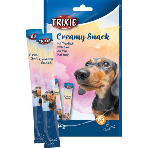 Trixie Creamy Snack with tuna - jutalomfalat (tonhal) kutyák részére (5x14g)