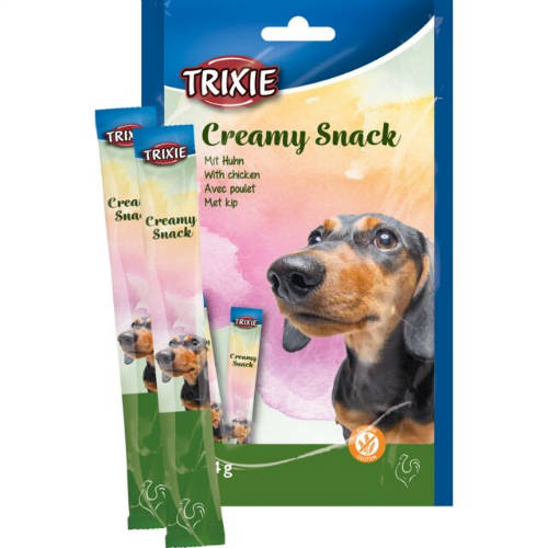 Trixie Creamy Snack with chicken - jutalomfalat (csirke) kutyák részére (5x14g)