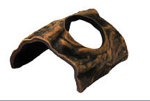 AquaDeckor - fatörzs alagút (S) - akvaterráriumba (9x8x4cm)