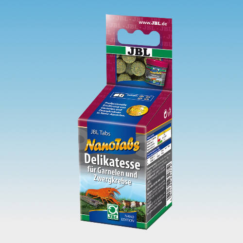 JBL NanoTabs - Tablettás alapeledel garnéla- és törperákok részére (60ml)