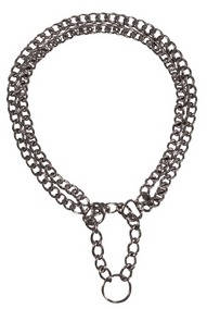 Trixie Stop-the-pull Chain - félfojtó lánc (kétsoros) 60cm/2,5mm