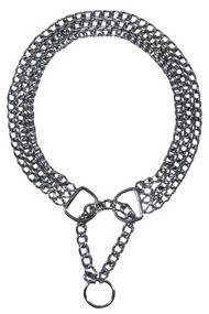 Trixie Stop-the-pull Chain - félfojtó lánc (háromsoros) 45cm/2,5mm