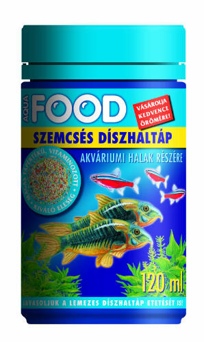 Aqua-Food Szemcsés - díszhaltáp (120ml)