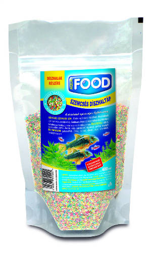 Aqua-Food  Szemcsés - díszhaltáp talpastasakos