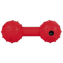 Trixie Dumbbell - natúr gumi játék (csörgős súlyzó) kutyák részére (12cm)