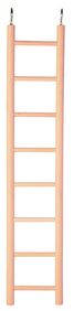 Trixie Wooden Ladder - falétra (8 fok) - madarak részére (36cm)