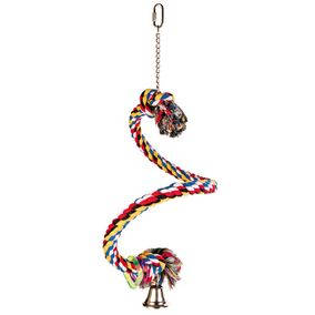 Trixie Spiral Rope Perch - játék (kötél spirál) díszmadarak részére (50cm/ø21mm)