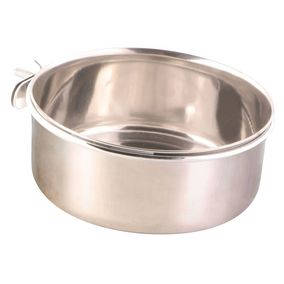 Trixie Bowl with Holder - tál (fém, csaarozható) kalitkákba (900ml/ø14cm)