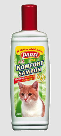 Panzi Sampon - Komfort - Macskák részére (200ml)
