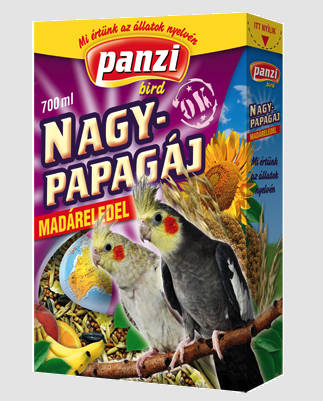 Panzi Nagypapagáj madáreleség (700ml)