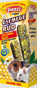 Panzi Csemege Rúd kistestű rágcsálók részére - kálciummal (2db)