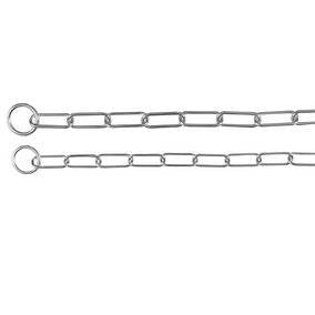 Trixie Semi-Choke Chain - félfojtó lánc (hosszúszemű) 55cm/4mm