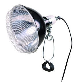 Trixie Reflector Clamp Lamp with safety guard - Csiptetős lámpa (védőráccsal) terráriumokba (ø21x19cm)