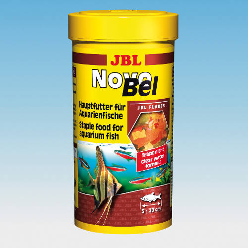 JBL NovoBel - alaptáppehely (M-méret) akváriumi halak részére (8-20cm) 250ml/45g