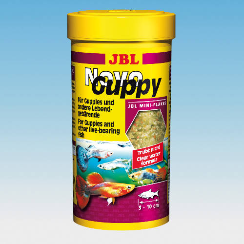 JBL ProNovo Guppy Flakes - Pehelytáp (S-méret) guppyknak (3-10cm) 250ml/45g