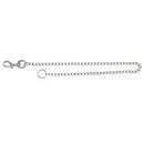 Trixie Chain - lánc póráz,bőr markolattal (80cm/4mm)