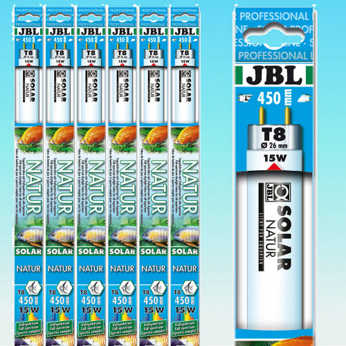 JBL Solar Natur T8 Solar-Leuchtstoffröhre - fénycső (fényspektrummal) édesvízi akváriumhoz (15W)