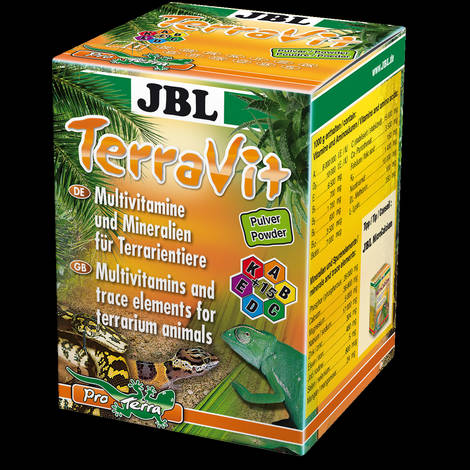 JBL TerraVit - Vitaminok és nyomelemek hüllők részére (100g)