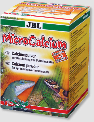 JBL MicroCalcium - Táplálékkiegészítő hüllők részére (kálcium) 100g
