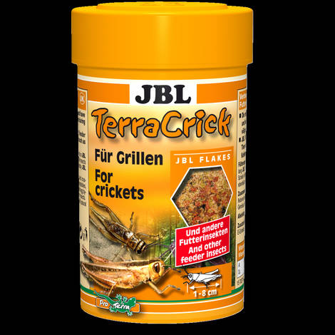 JBL TerraCrick - Teljesértékű eleség takarmány állatok(tücskök,rovarok) részére (100ml)