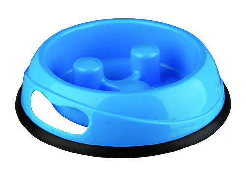 Trixie Slow Feeding Plastic Bowl - evéslassító tál (többféle színben) kutyák részére (0,45l/Ø20cm)